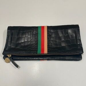 Clare V. Fold-over Leather Clutch—GORGEOUS!! Like New Condition Inside & Out!!